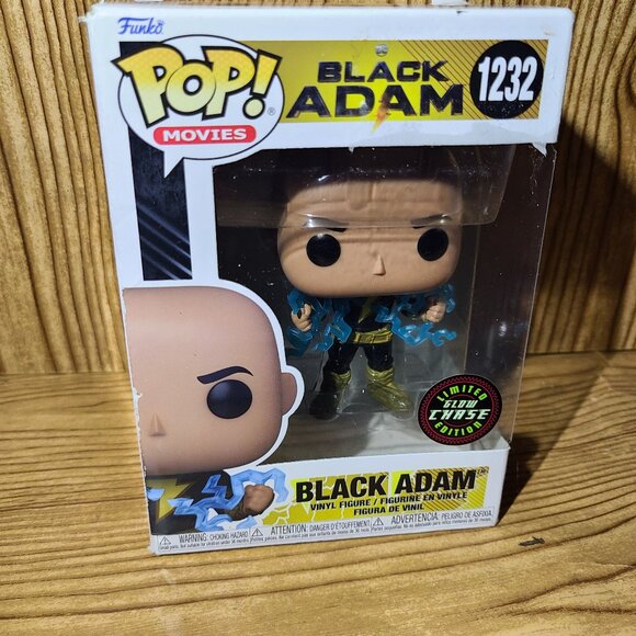 Black Adam Pop Vinyl figure Limited Glow Chase Edition (NEW) - Picture 1 of 7